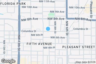 Map image of the property - 905 NW 7th Ave