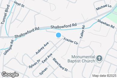 Map image of the property - 913 Sylvan Dr