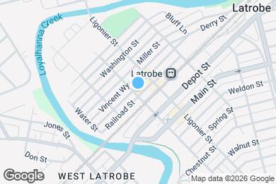 Map image of the property - 201 Thompson St