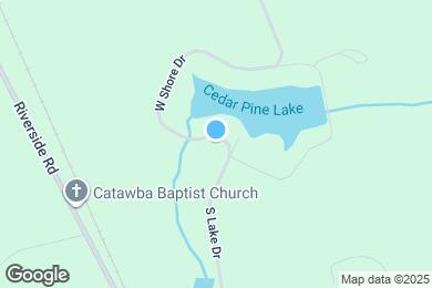 Map image of the property - 1085 W Shore Dr