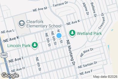 Map image of the property - 1009 NE 7th St