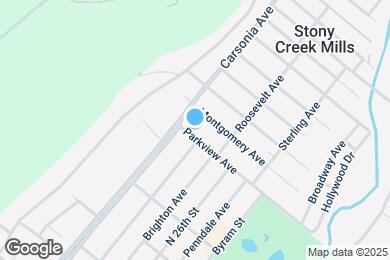 Map image of the property - 105 Parkview Ave