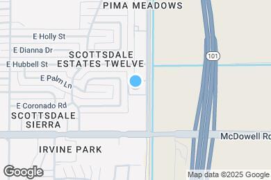 Map image of the property - 1650 N 87th Ter