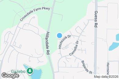 Map image of the property - 2625 Hitchcock Dr