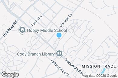 Map image of the property - 11610 Vance Jackson Rd