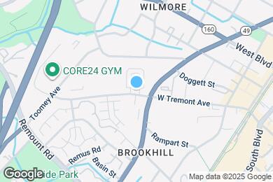 Map image of the property - 432 W Tremont Ave