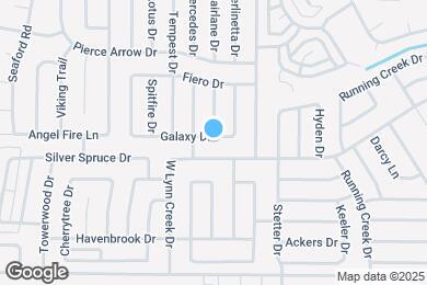 Map image of the property - 910 Galaxy Dr