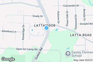 Map image of the property - Room in House on Latta Cir