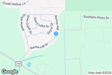 Map image of the property - 2738 Ravine Hill Dr
