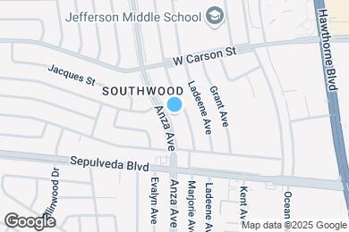 Map image of the property - 22014 Anza Ave