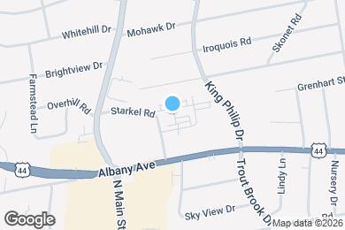 Map image of the property - West Hartford Fellowship Housing