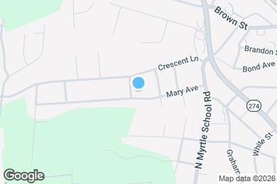 Map image of the property - 2600 Mary Ave