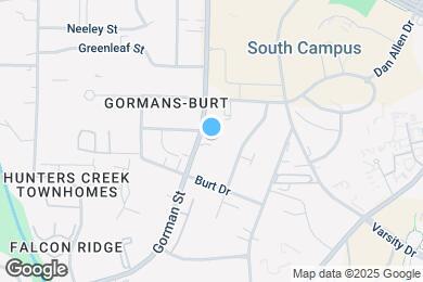 Map image of the property - 1501 Gorman St