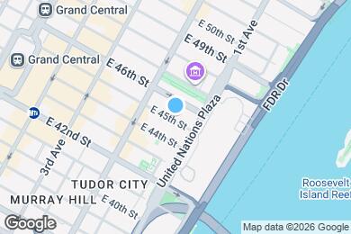 Map image of the property - 333 E 45th St