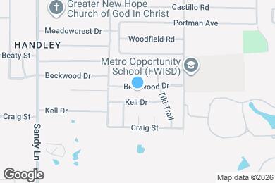 Map image of the property - 7528 Beckwood Dr