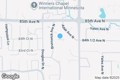 Map image of the property - 8422 Brunswick Ct N