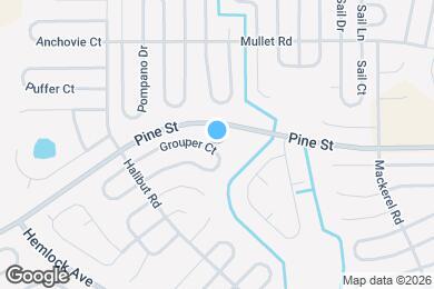 Map image of the property - 235 Grouper Ct