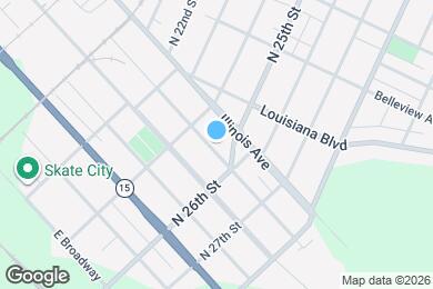 Map image of the property - 2425 Cleveland Ave