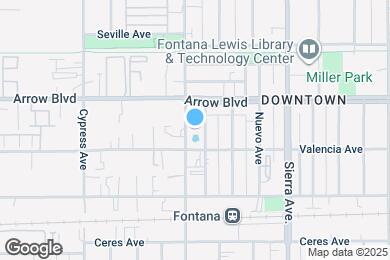 Map image of the property - 8557 Juniper Ave