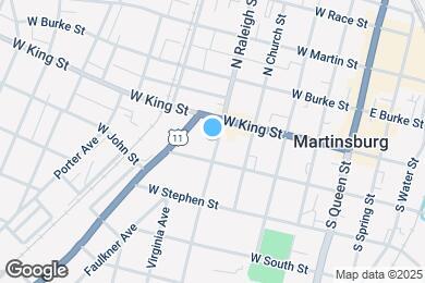Map image of the property - 215 S Raleigh St