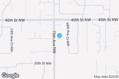 Map image of the property - 3715 70th Ave NW