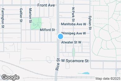 Map image of the property - 842 Rice St