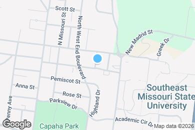 Map image of the property - 1326 Dunklin St