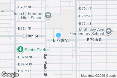Map image of the property - 7843 Towne Ave