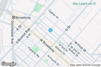 Map image of the property - 109 Bolton St