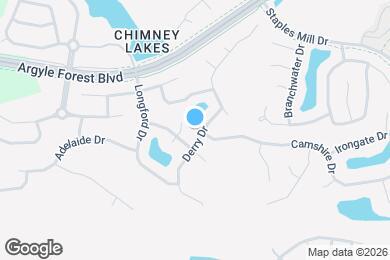 Map image of the property - 8621 Derry Dr