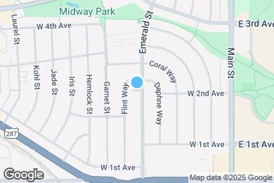 Map image of the property - 185 Emerald St