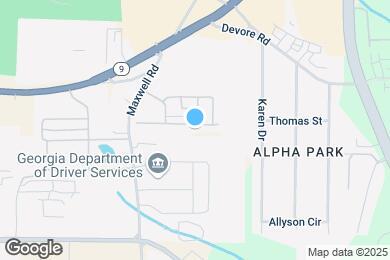 Map image of the property - 1295 Kilmington Ct