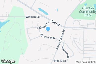 Map image of the property - 1017 Narcissus Ct