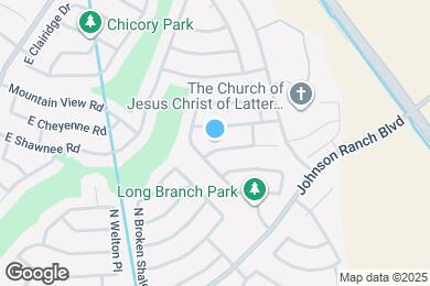 Map image of the property - 882 E Taylor Trail