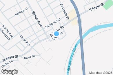 Map image of the property - 105 Storrs St