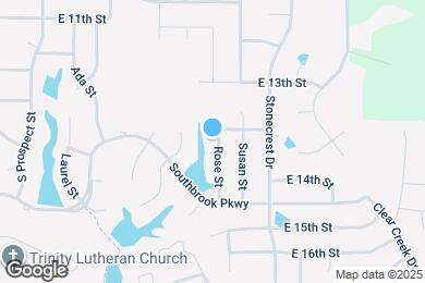 Map image of the property - 1308 Rose St
