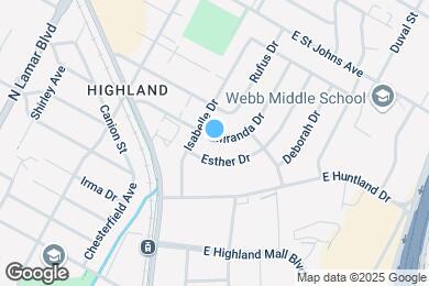 Map image of the property - 6805 Miranda Dr