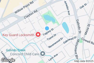 Map image of the property - 1771 Laguna St