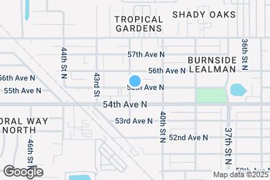 Map image of the property - 4170 55th Ave N