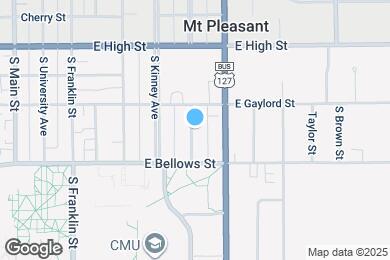 Map image of the property - 1015 S Arnold St