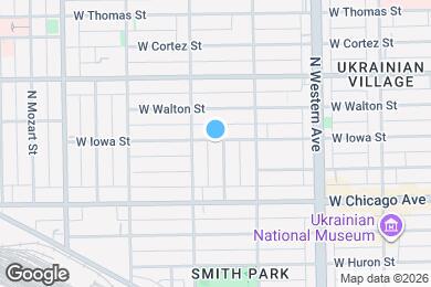 Map image of the property - 2539 W Iowa St