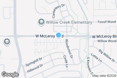 Map image of the property - 109 Milford Ct