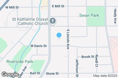 Map image of the property - 108 E Davis St