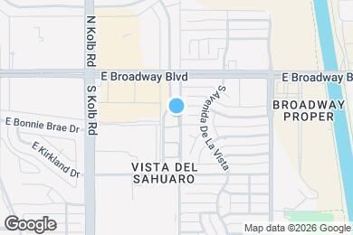 Map image of the property - 7270 E Caminito Contento