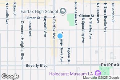 Map image of the property - Fairfax Flats