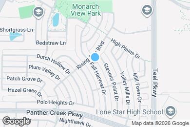 Map image of the property - 13994 Fall Harvest Dr