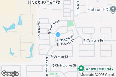 Map image of the property - 930 E Nardini St