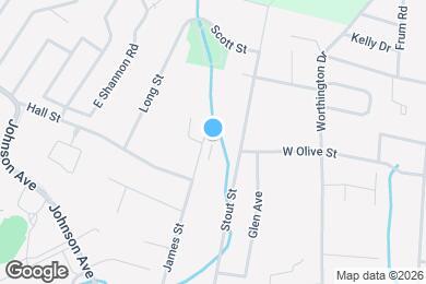 Map image of the property - 722 James St