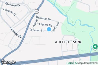 Map image of the property - 1937 Lebanon St