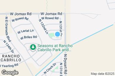 Map image of the property - 13124 W Briles Rd